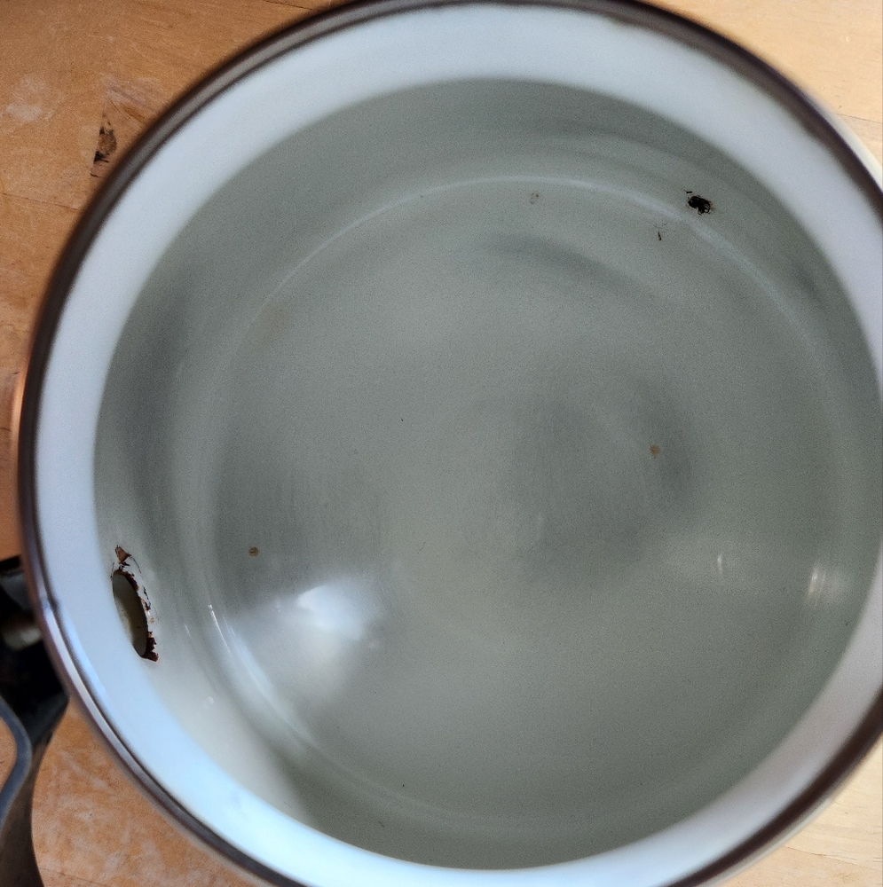 MacKenzie-Childs Courtly Check Enamel 2-Quart Tea Kettle - Picture 8 of 12